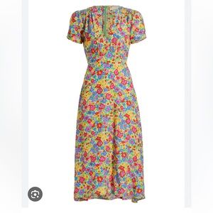Faithfull the Brand Raphaela floral midi dress